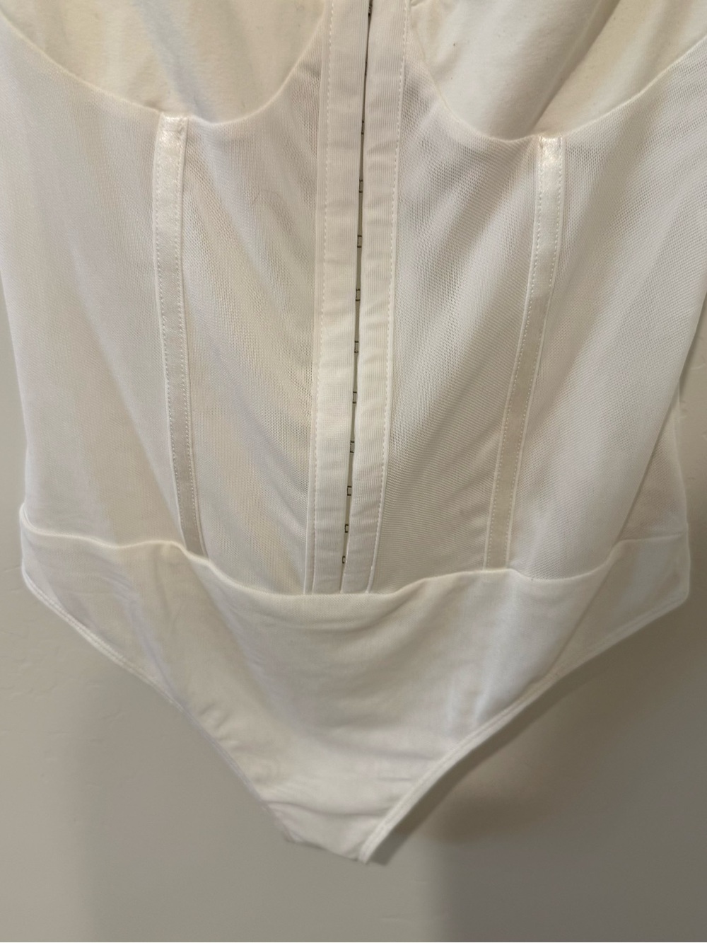 Intimately Free People Night Rhythm White Ivory Corset Bodysuit Womens Small - Picture 6 of 9